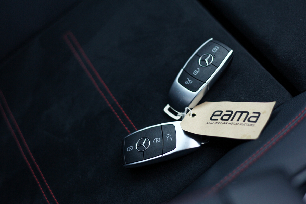 car keys on front seat of car