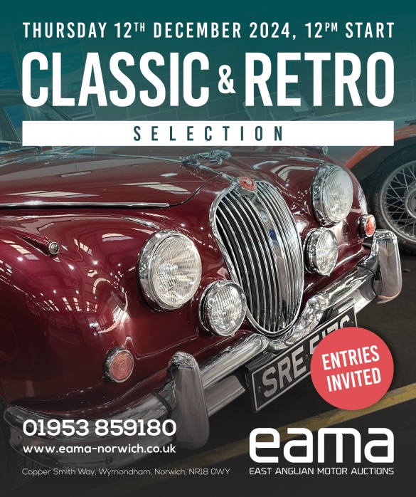 Classic and Retro Sales event poster